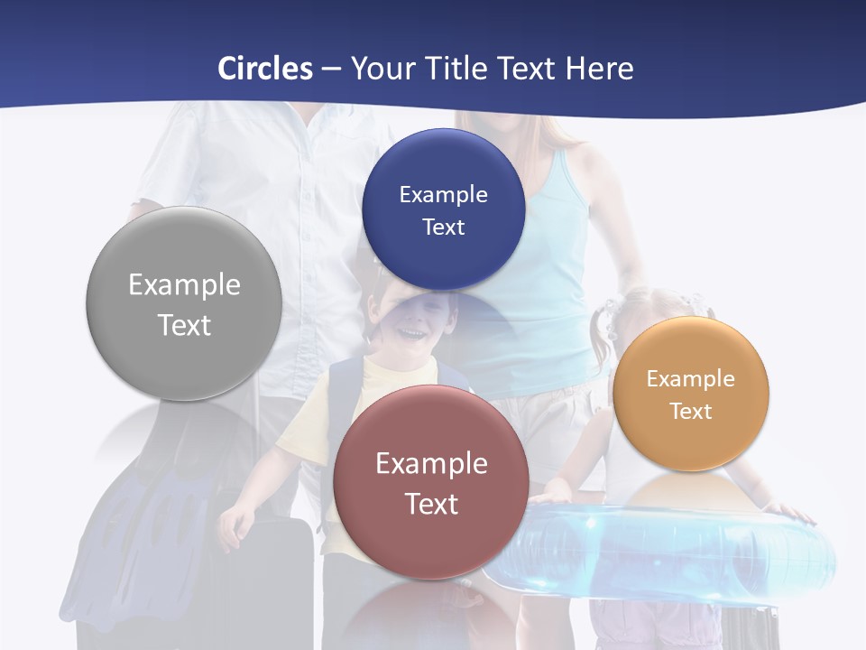 Smiling Offspring Summer PowerPoint Template