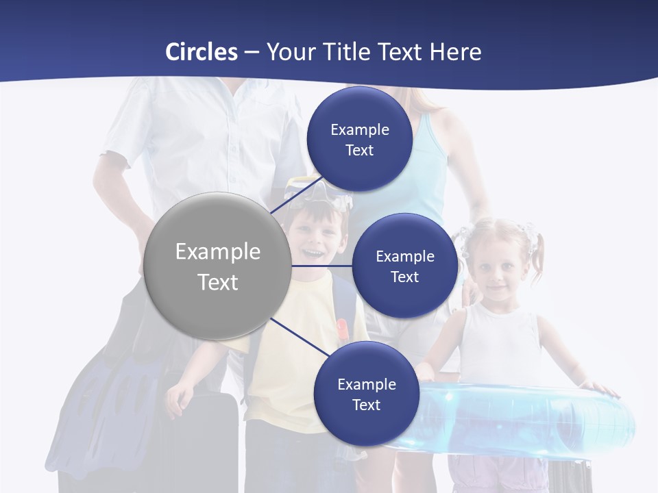 Smiling Offspring Summer PowerPoint Template