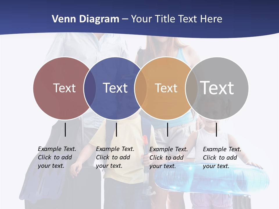 Smiling Offspring Summer PowerPoint Template