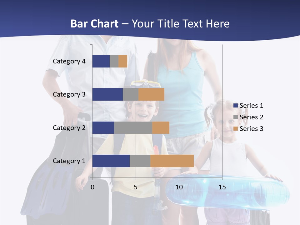 Smiling Offspring Summer PowerPoint Template