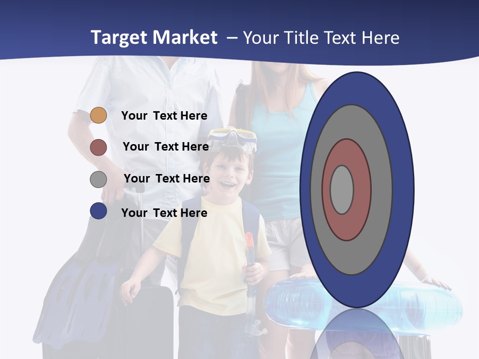 Smiling Offspring Summer PowerPoint Template