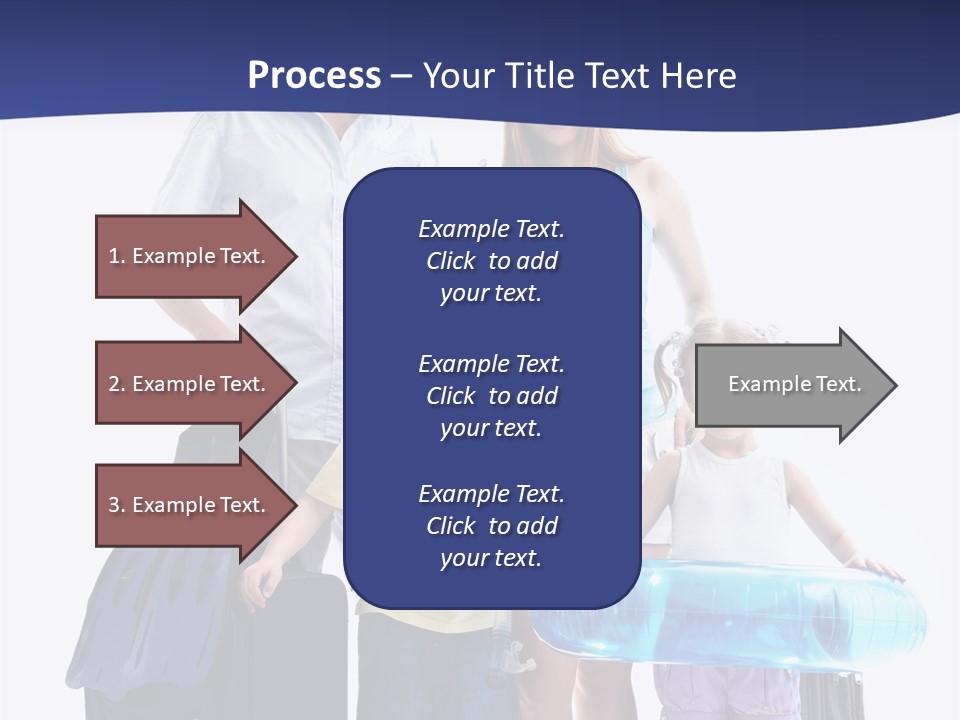 Smiling Offspring Summer PowerPoint Template