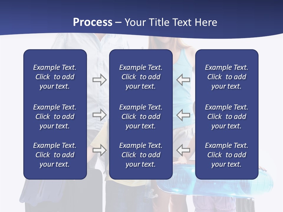 Smiling Offspring Summer PowerPoint Template