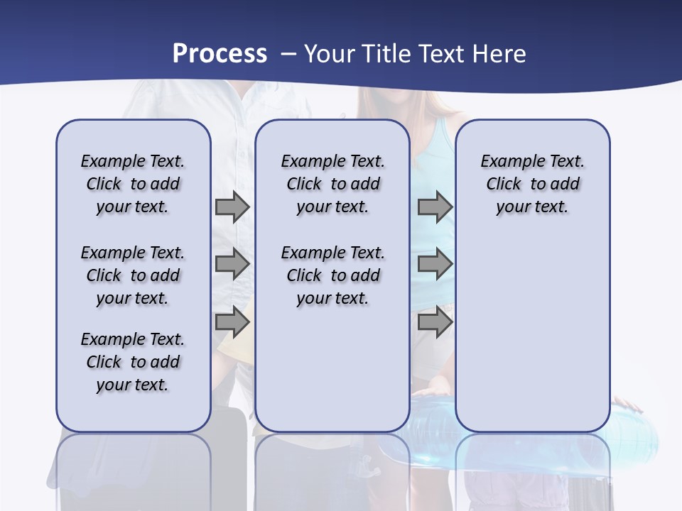 Smiling Offspring Summer PowerPoint Template