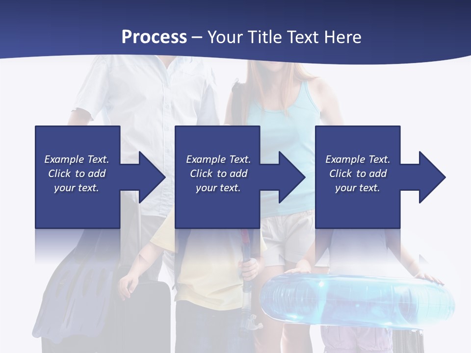 Smiling Offspring Summer PowerPoint Template