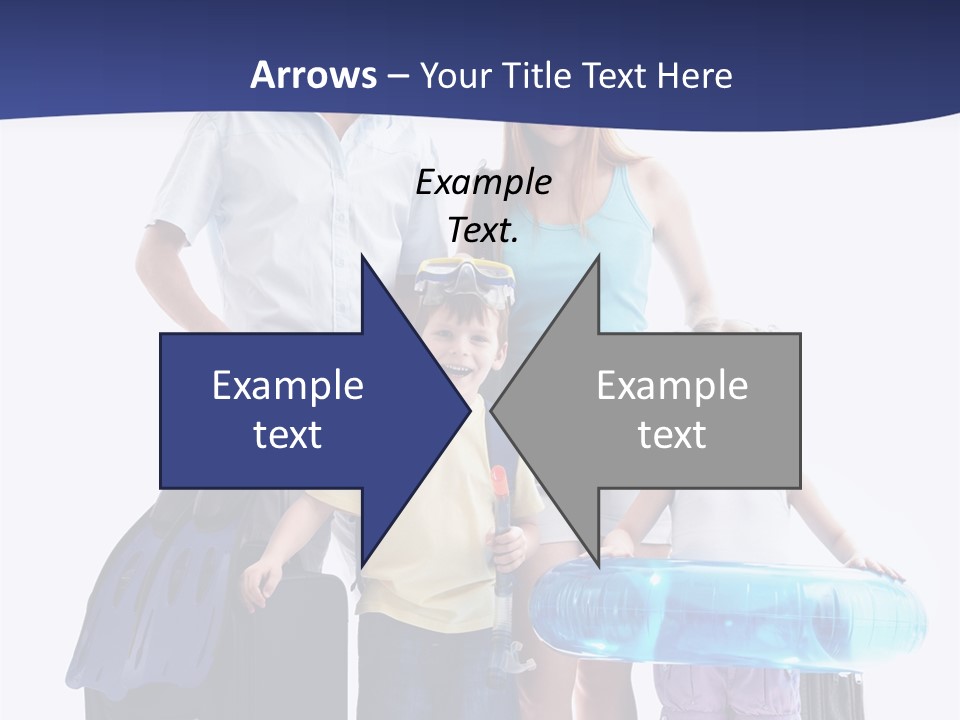 Smiling Offspring Summer PowerPoint Template