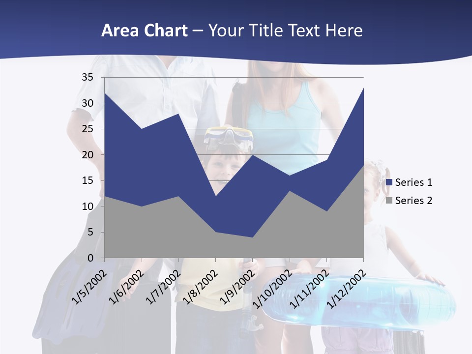 Smiling Offspring Summer PowerPoint Template
