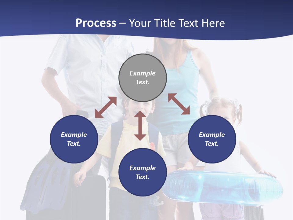 Smiling Offspring Summer PowerPoint Template