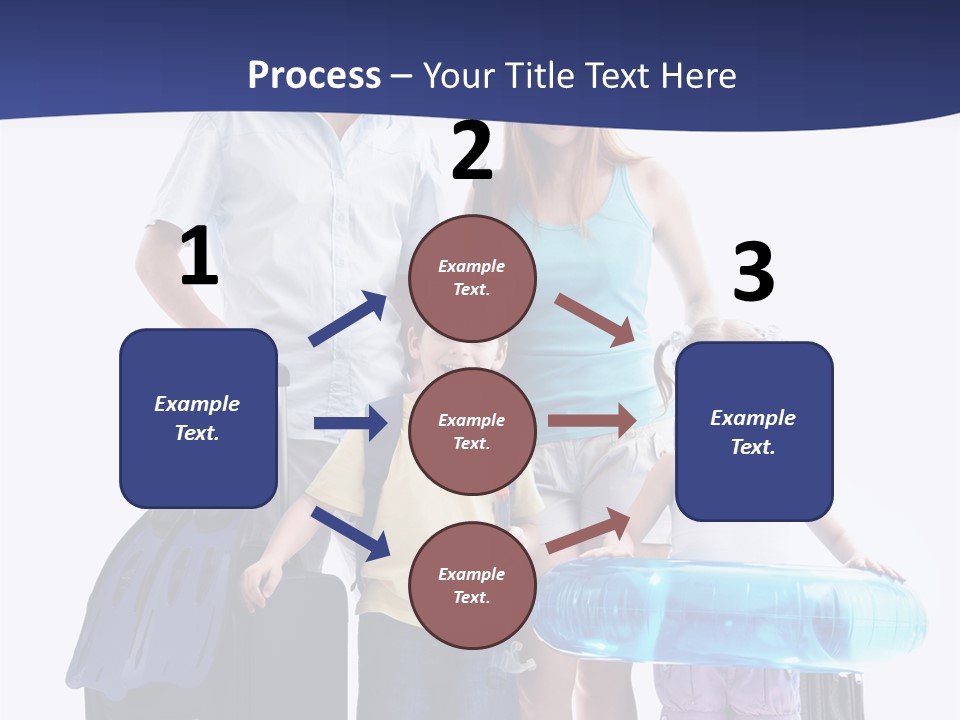 Smiling Offspring Summer PowerPoint Template