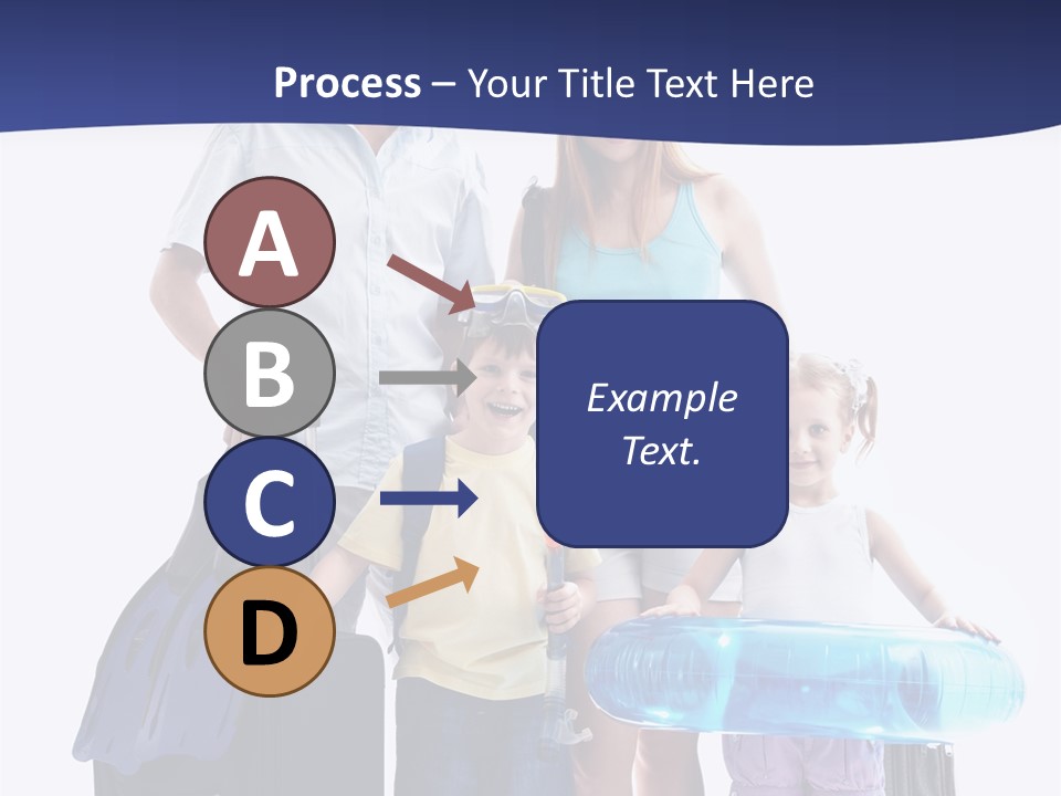 Smiling Offspring Summer PowerPoint Template