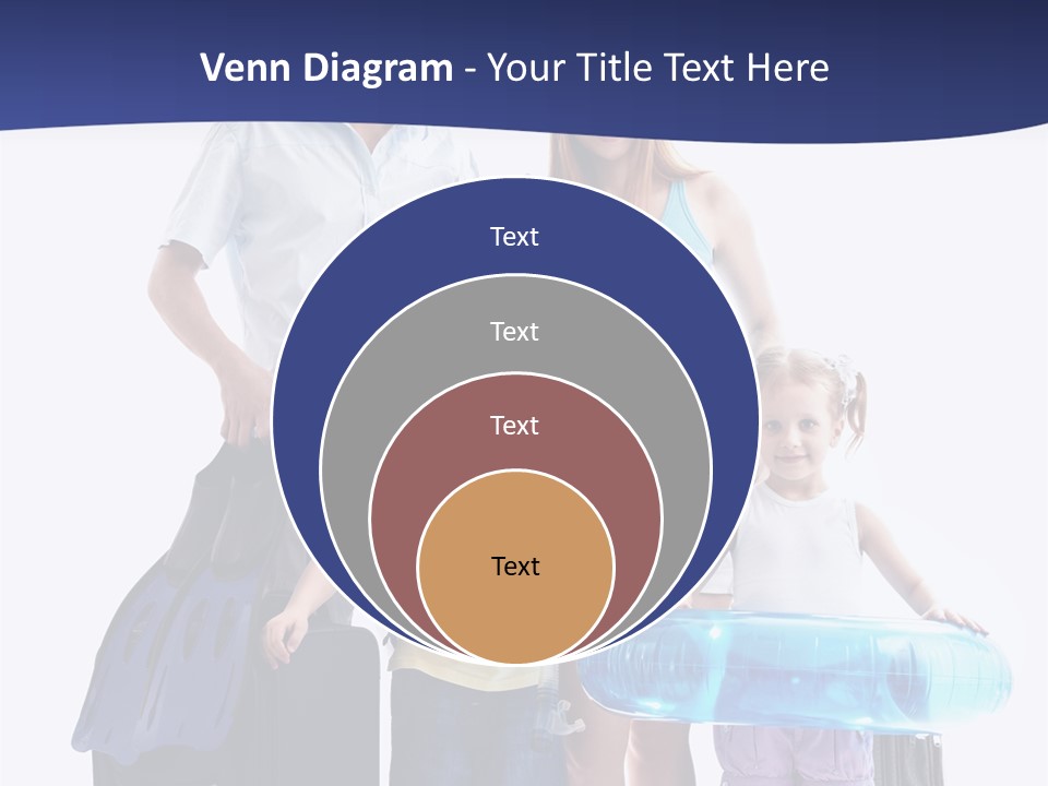 Smiling Offspring Summer PowerPoint Template