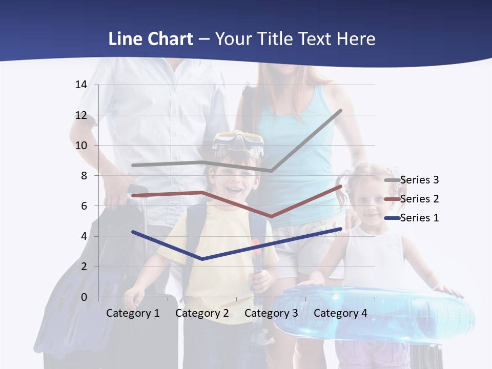 Smiling Offspring Summer PowerPoint Template