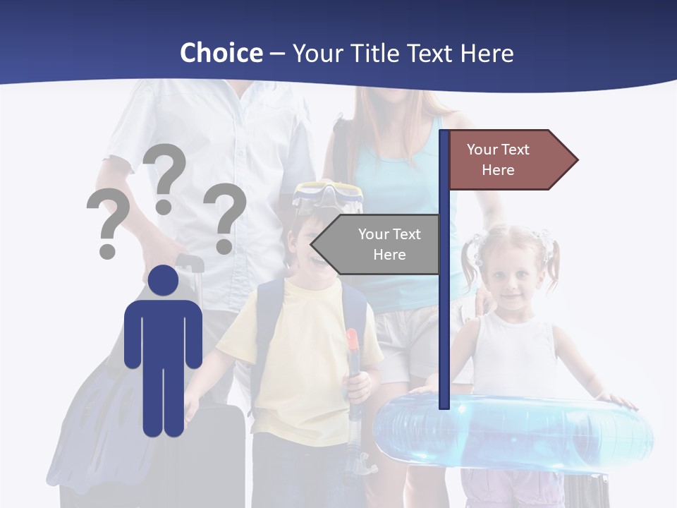 Smiling Offspring Summer PowerPoint Template