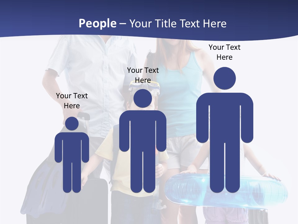 Smiling Offspring Summer PowerPoint Template