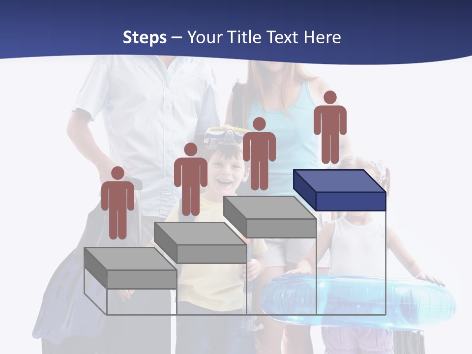 Smiling Offspring Summer PowerPoint Template