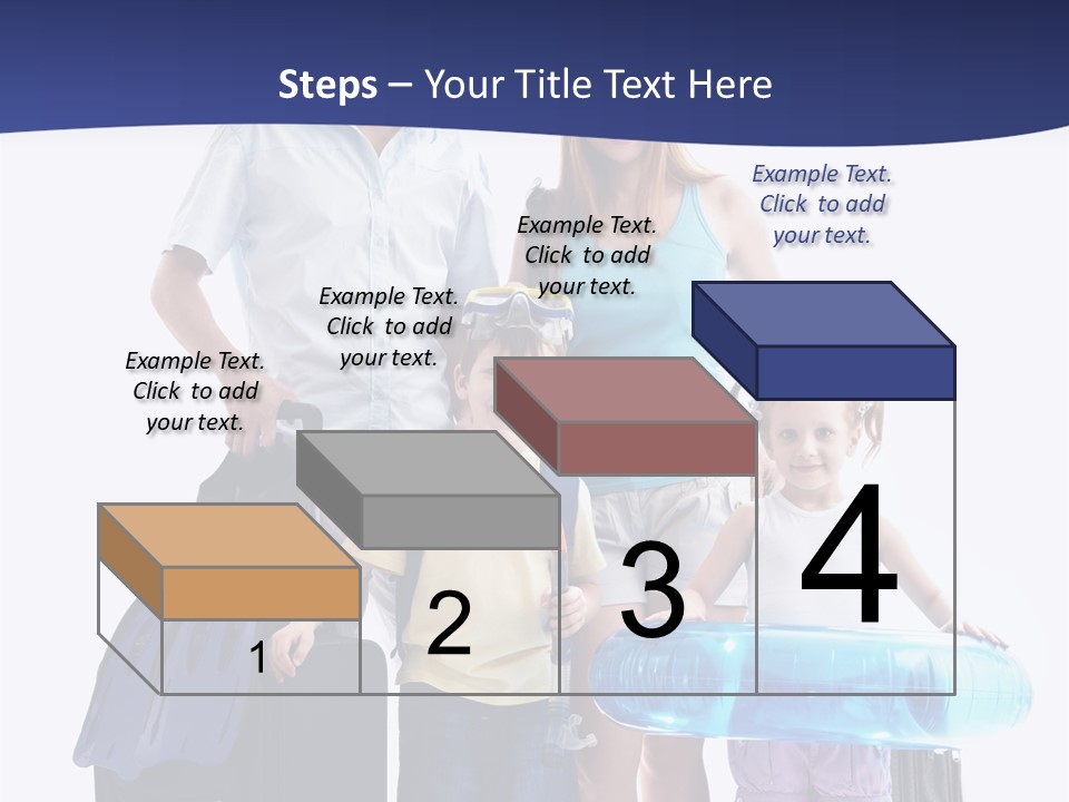 Smiling Offspring Summer PowerPoint Template