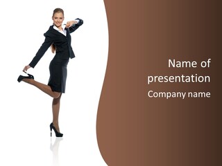 Face Manager Young PowerPoint Template