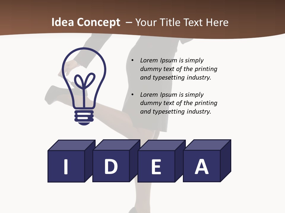 Face Manager Young PowerPoint Template