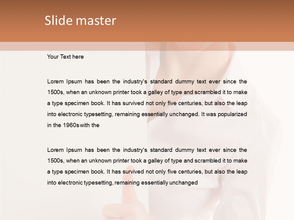 Marketing Fun Alone PowerPoint Template