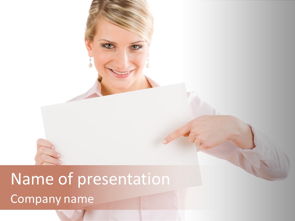 Young One Smile PowerPoint Template