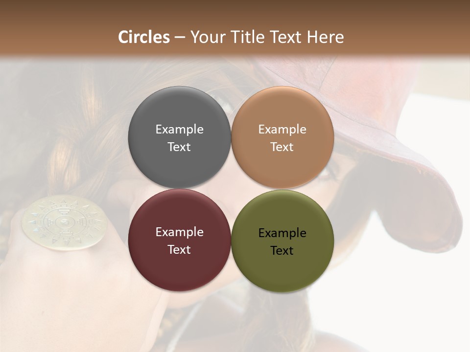 Lady Style Looking PowerPoint Template