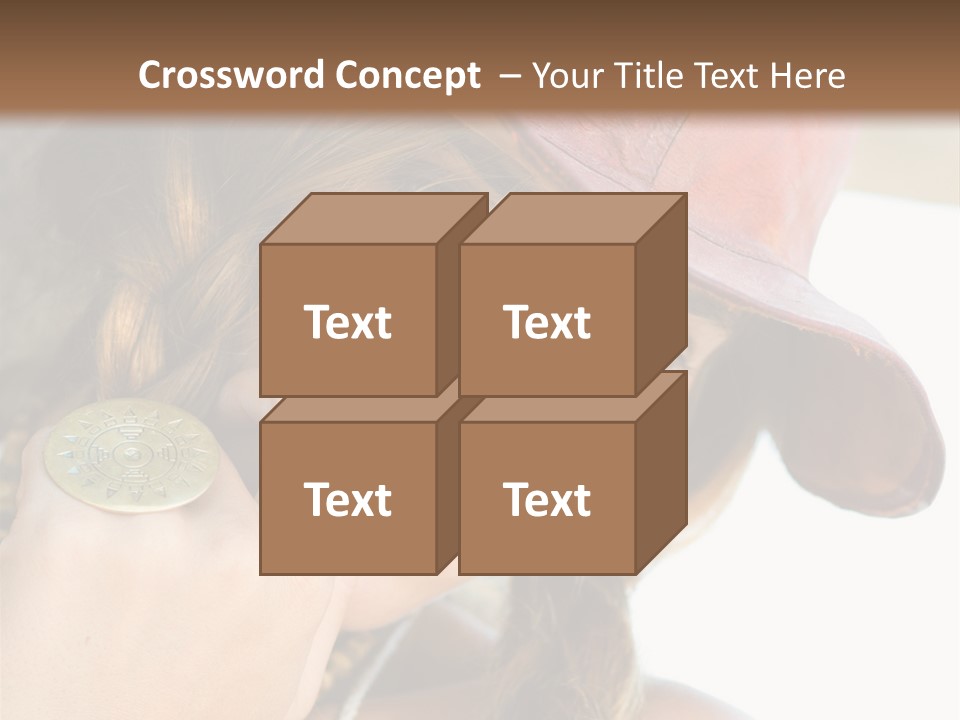 Lady Style Looking PowerPoint Template