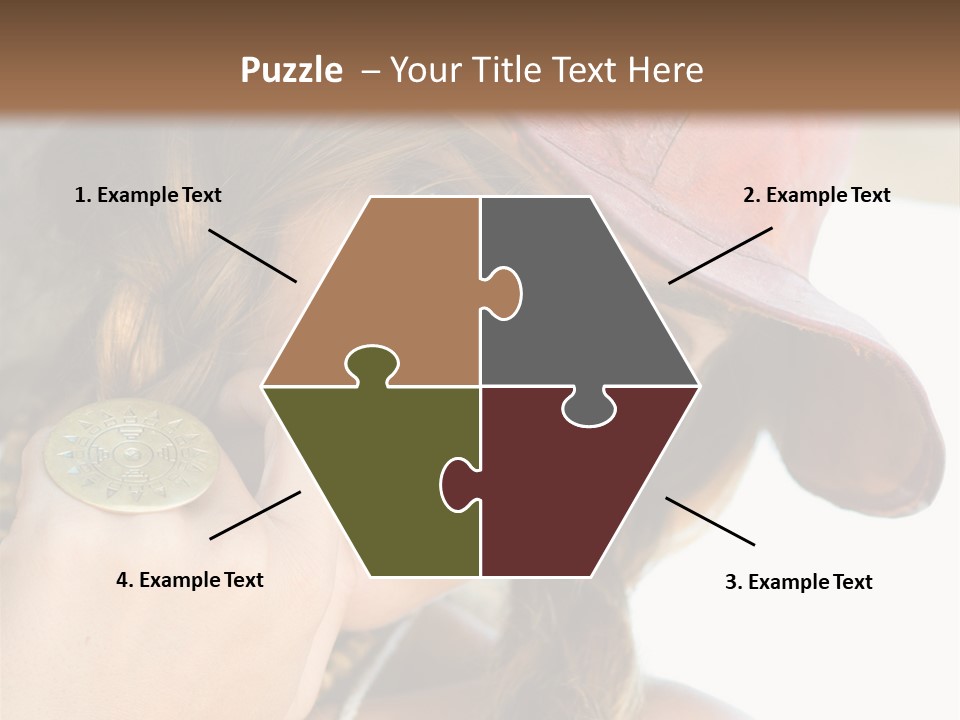 Lady Style Looking PowerPoint Template