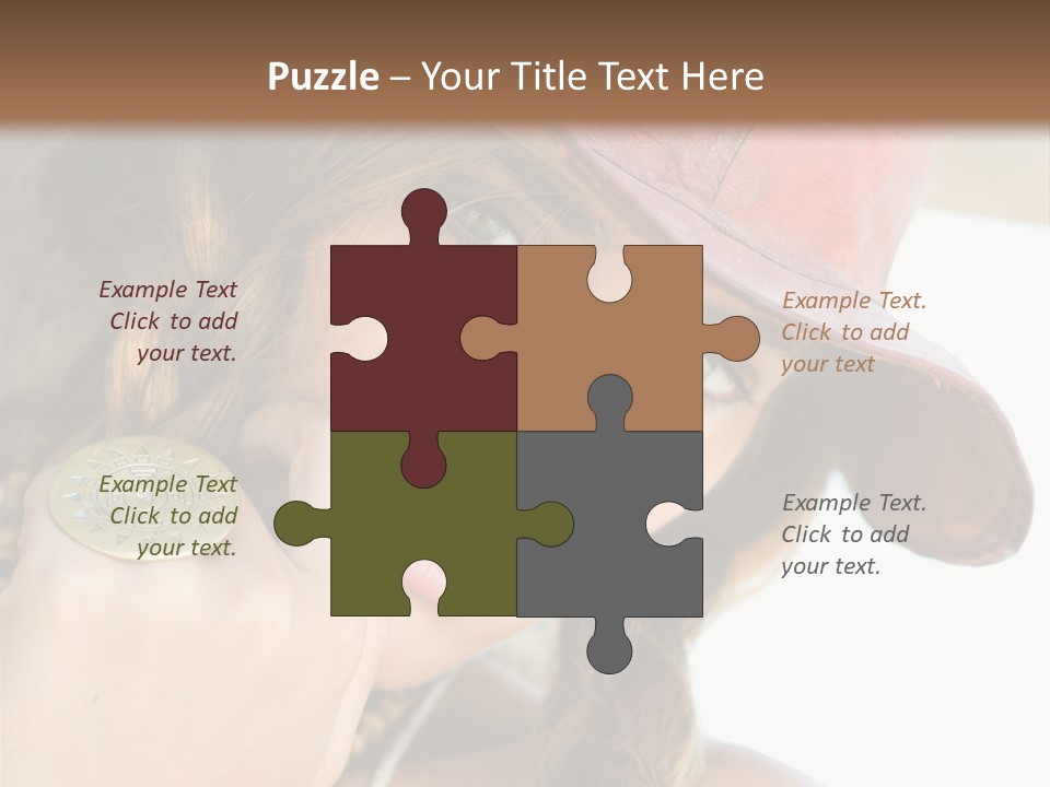 Lady Style Looking PowerPoint Template