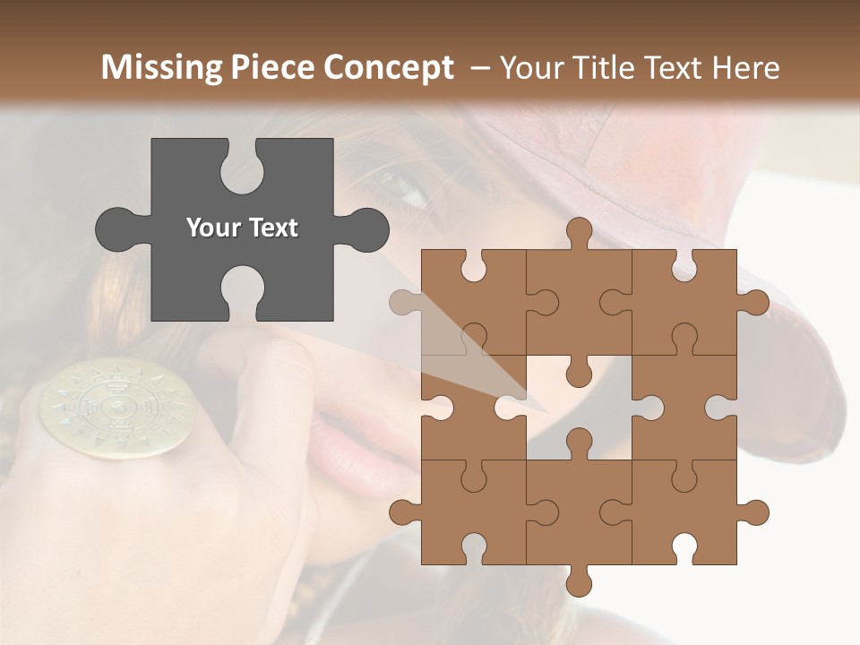 Lady Style Looking PowerPoint Template