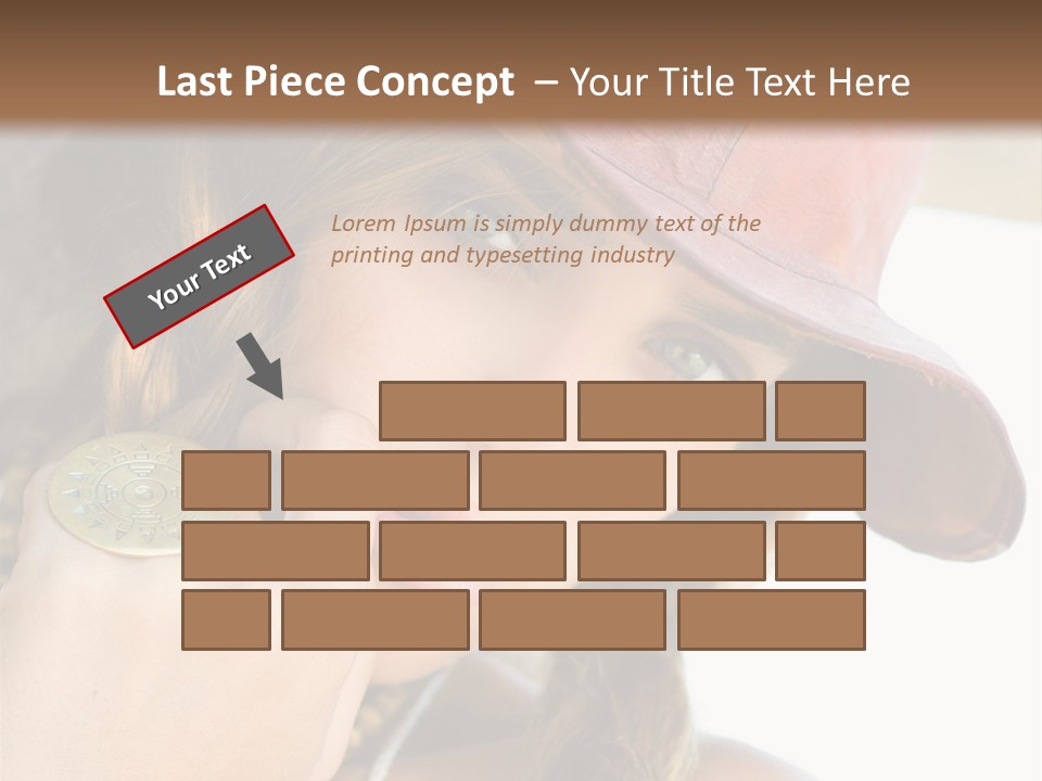 Lady Style Looking PowerPoint Template