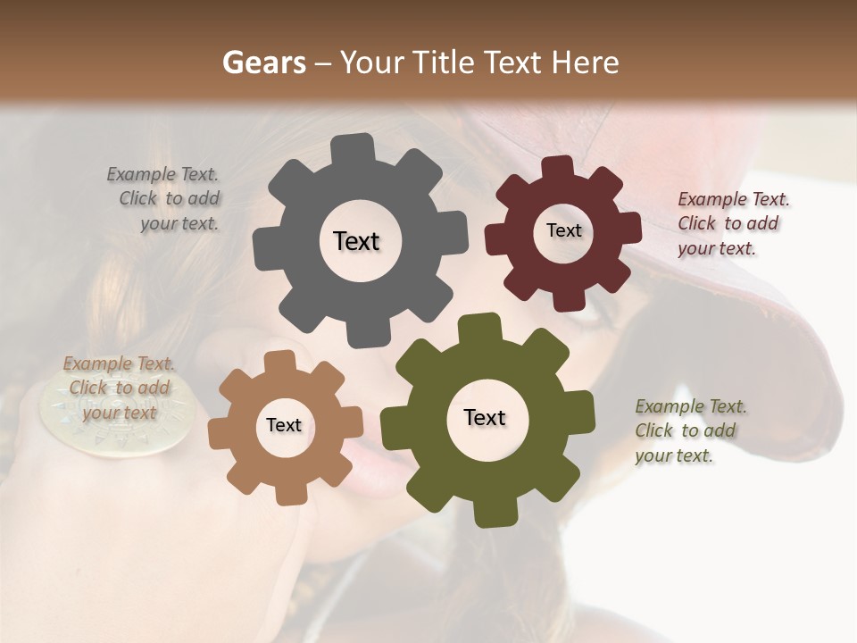 Lady Style Looking PowerPoint Template