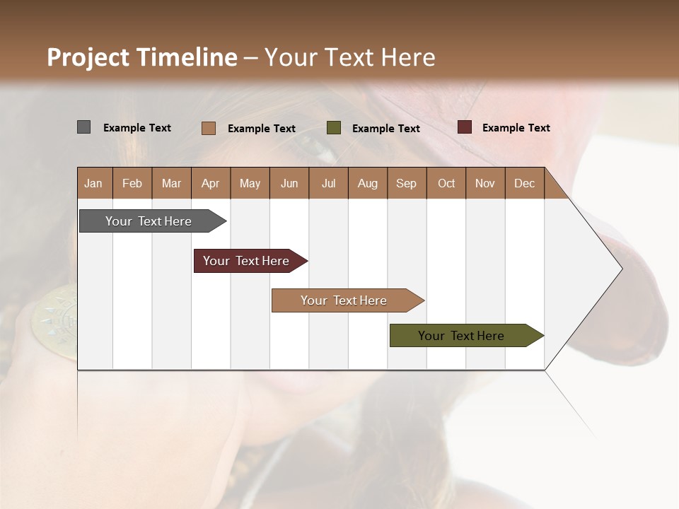 Lady Style Looking PowerPoint Template