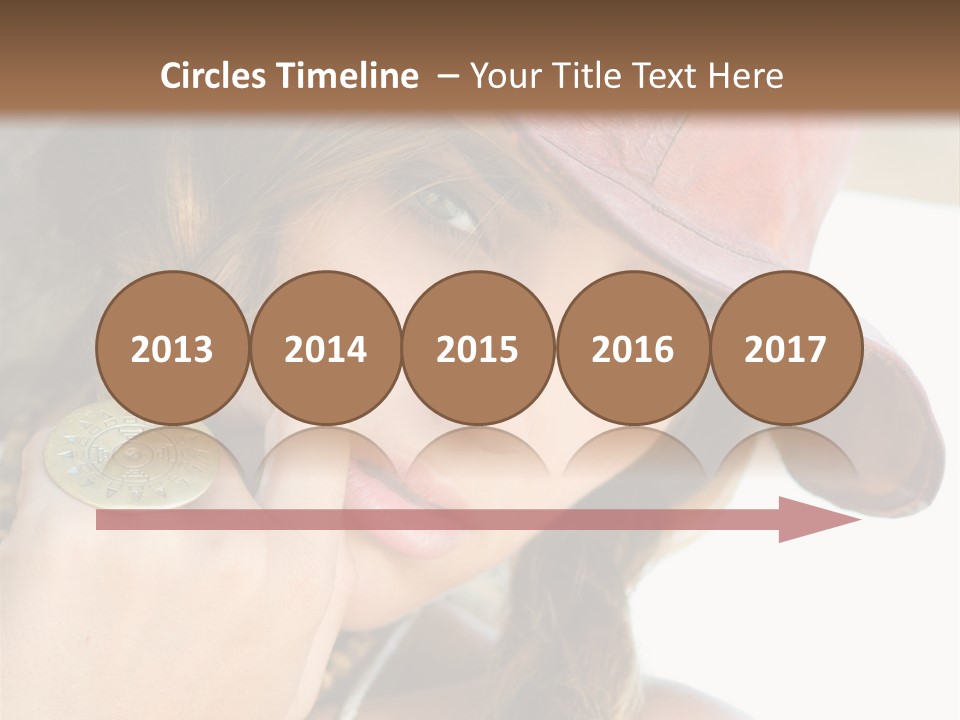 Lady Style Looking PowerPoint Template