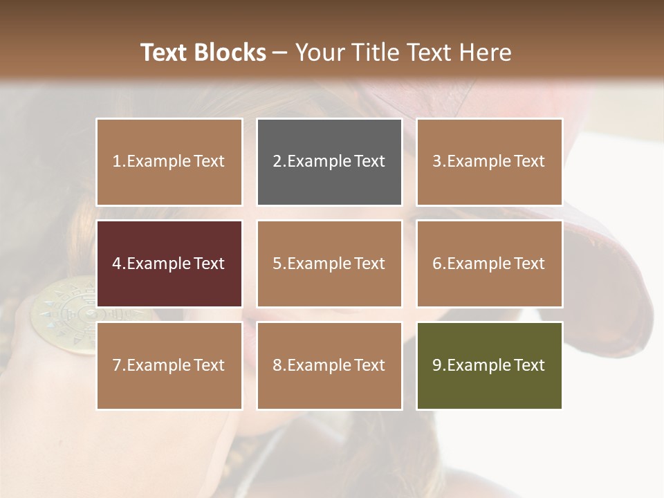 Lady Style Looking PowerPoint Template