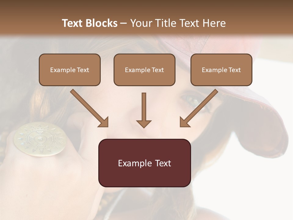 Lady Style Looking PowerPoint Template