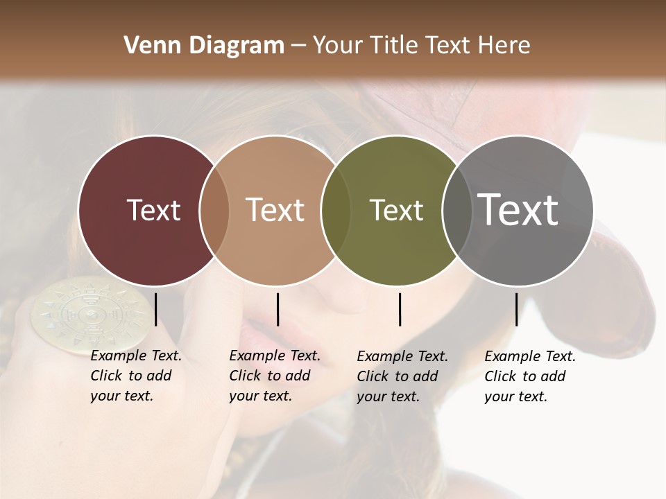 Lady Style Looking PowerPoint Template