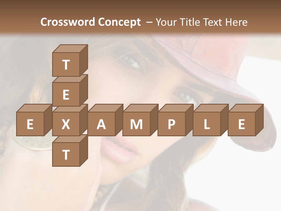 Lady Style Looking PowerPoint Template