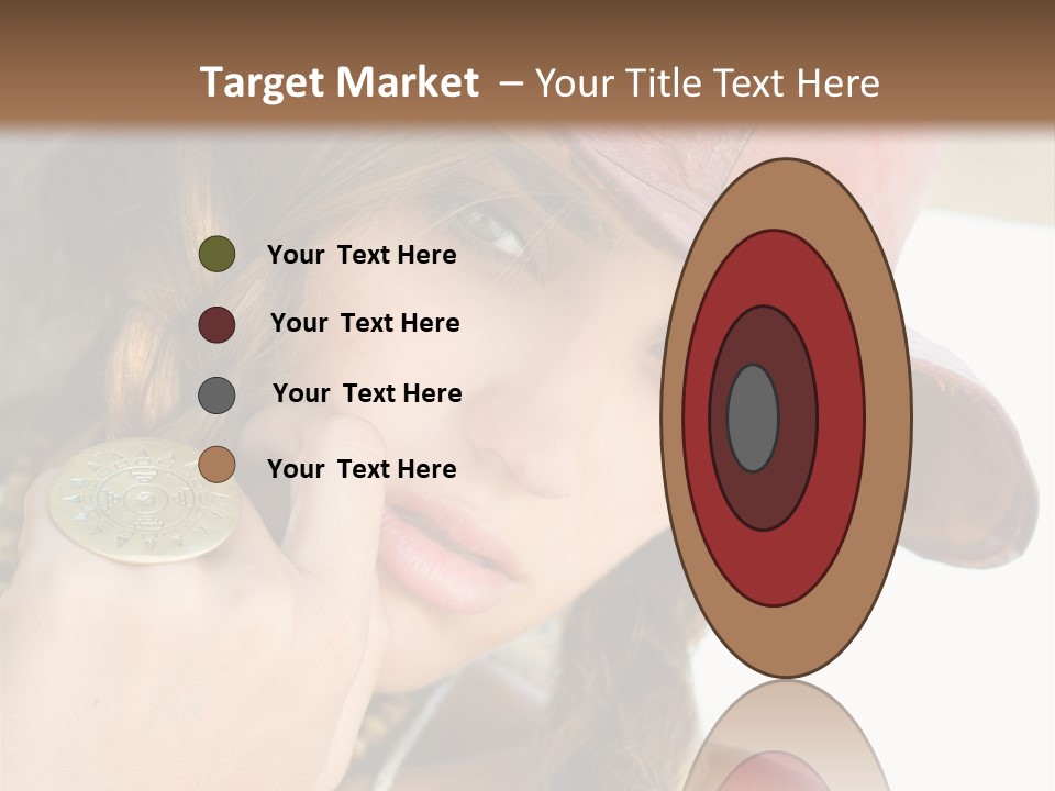 Lady Style Looking PowerPoint Template