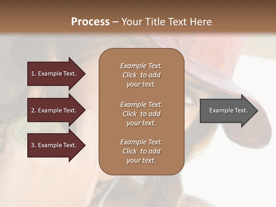 Lady Style Looking PowerPoint Template