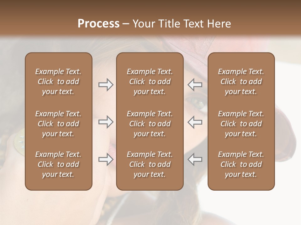 Lady Style Looking PowerPoint Template
