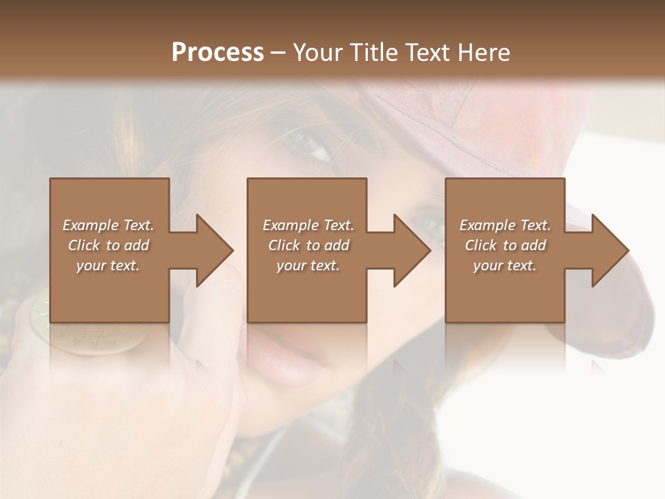 Lady Style Looking PowerPoint Template