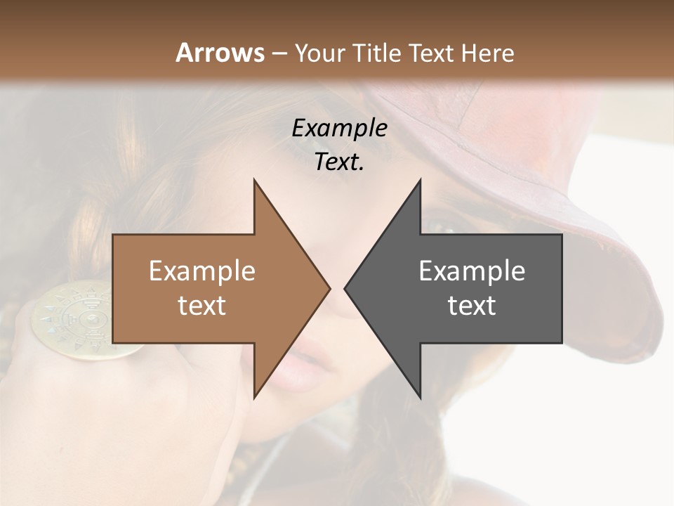 Lady Style Looking PowerPoint Template