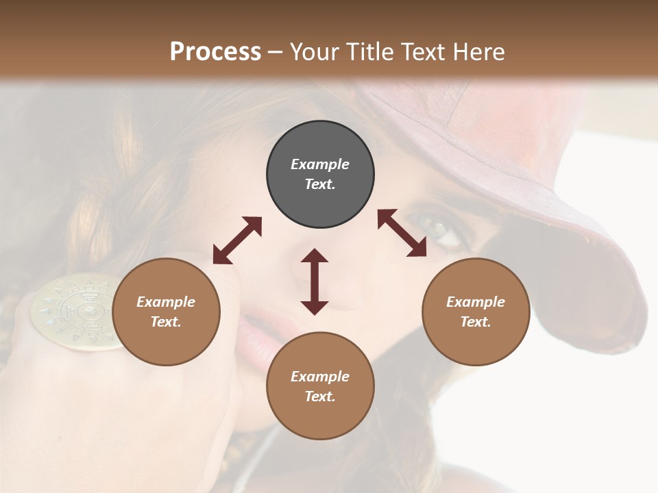 Lady Style Looking PowerPoint Template