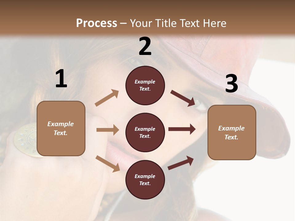 Lady Style Looking PowerPoint Template