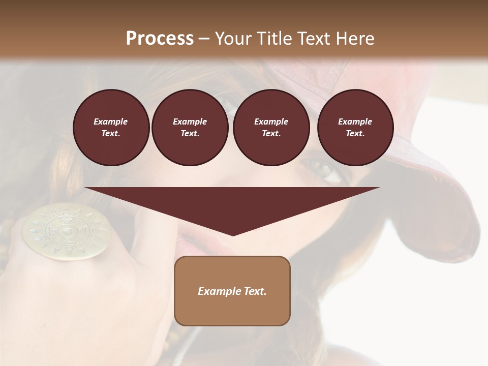 Lady Style Looking PowerPoint Template