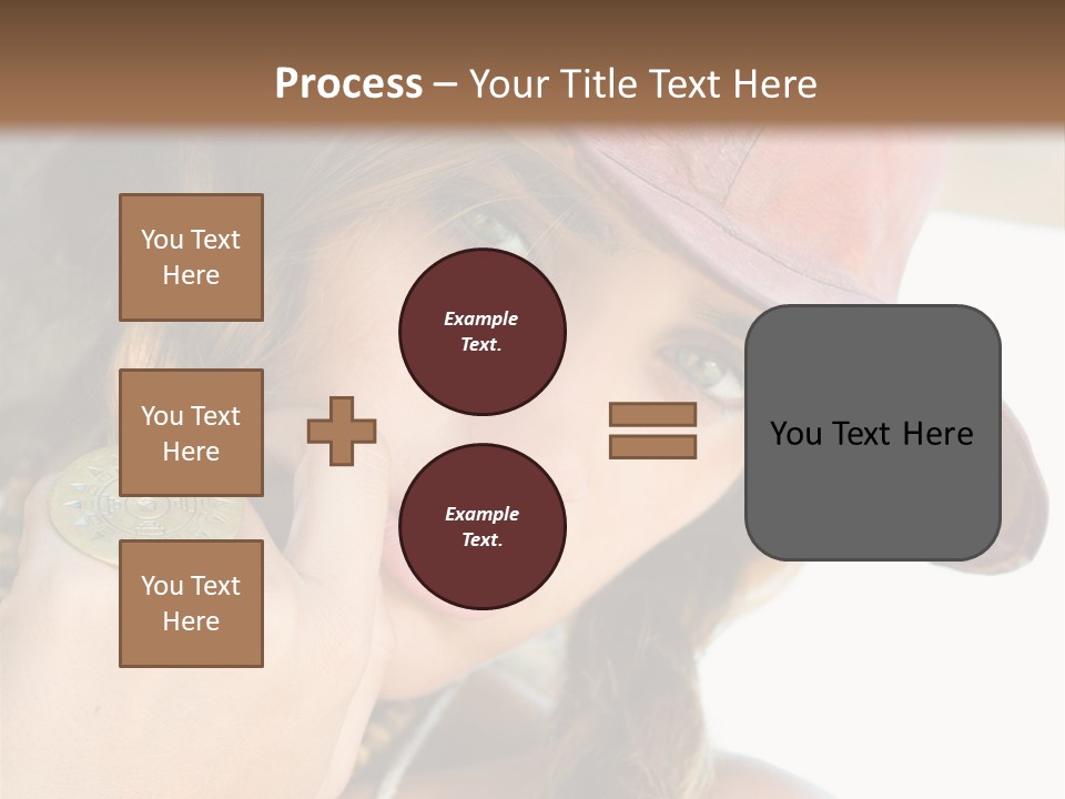 Lady Style Looking PowerPoint Template