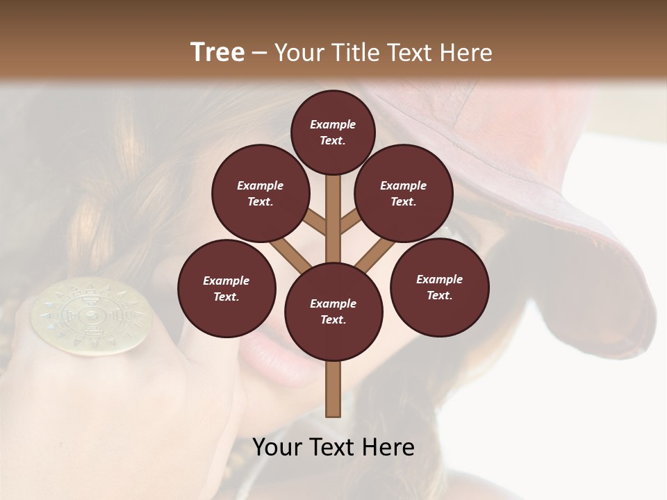 Lady Style Looking PowerPoint Template