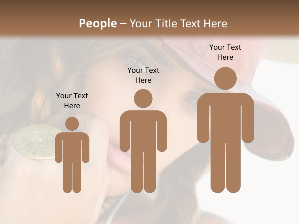 Lady Style Looking PowerPoint Template