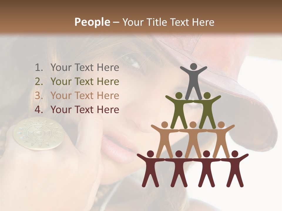 Lady Style Looking PowerPoint Template