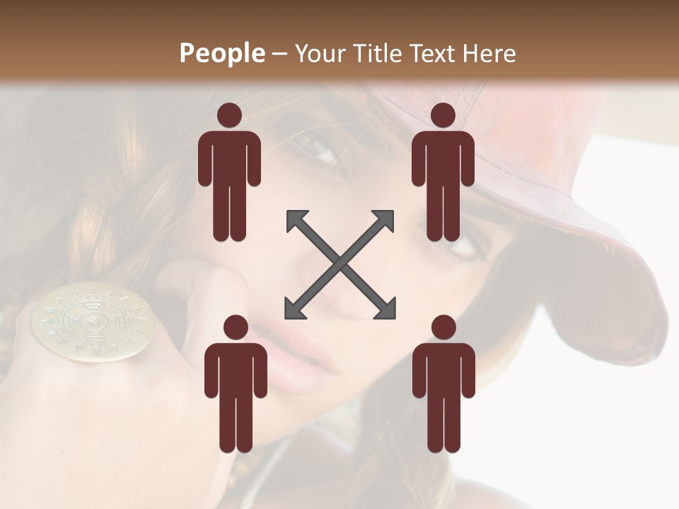 Lady Style Looking PowerPoint Template